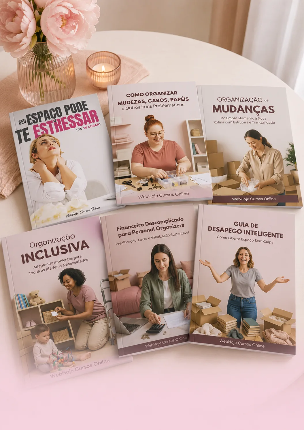 Guias exclusivos da Formação Personal Organizer